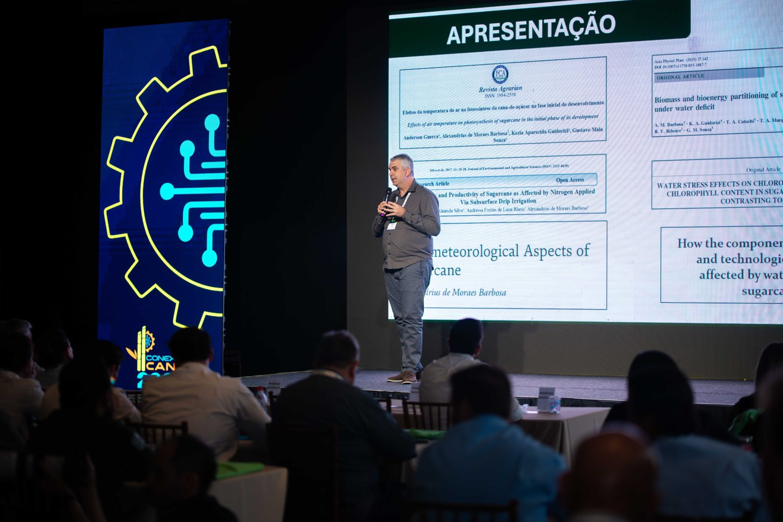 Palestra no Conexão Cana 2026